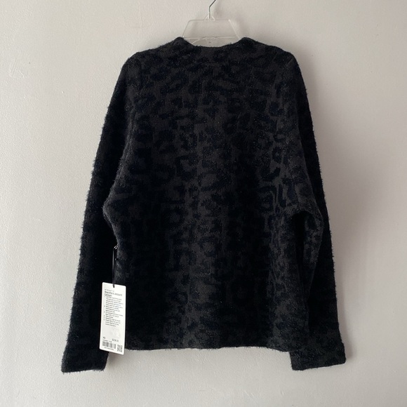 Lululemon Wool Blend Animal Print Oversized Cardigan Size Extra Small XS NWT - Picture 4 of 12